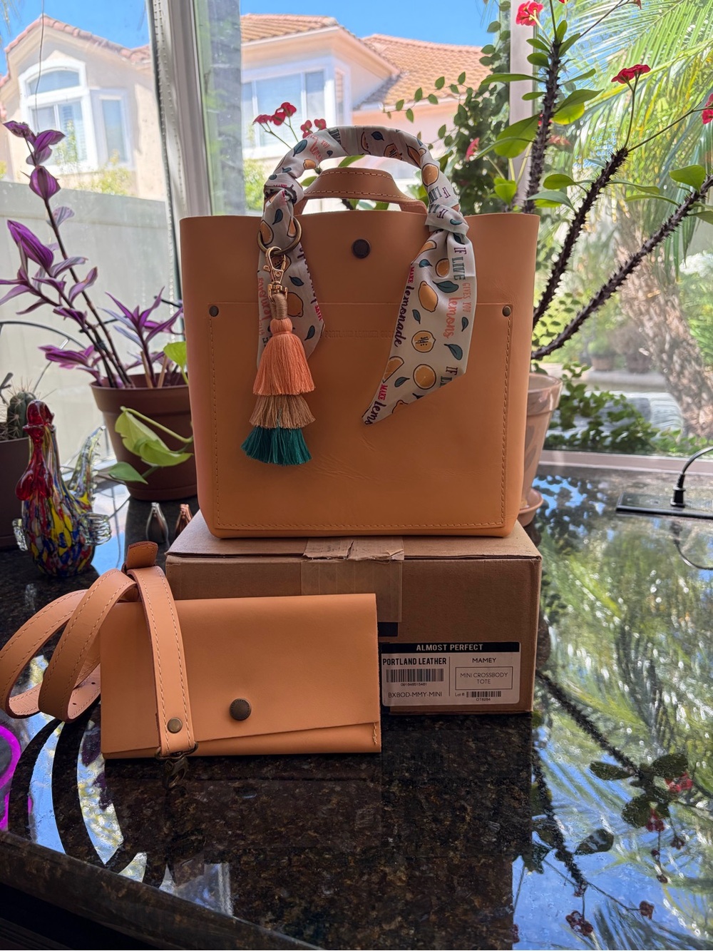 Portland Leather Mamey Mini Tote Bundle - Retired